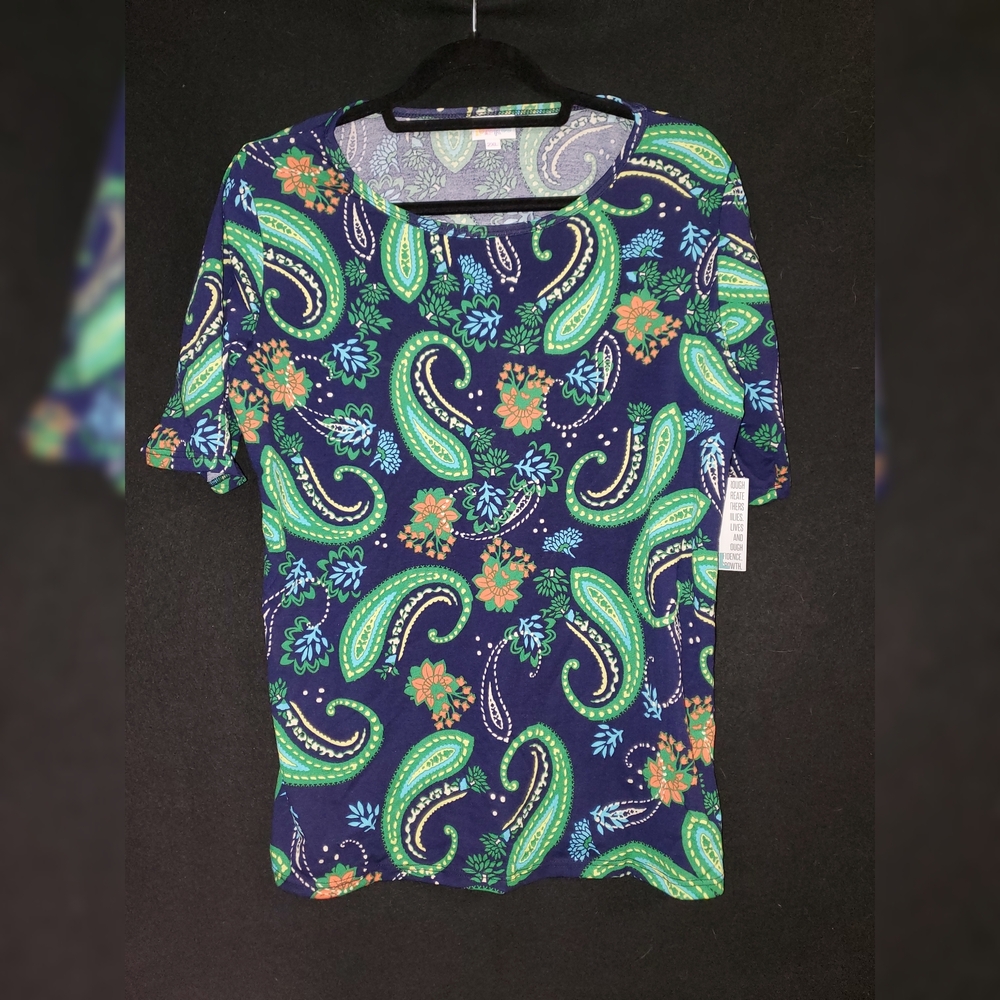 LuLaRoe Gigi Paisley Print 2x